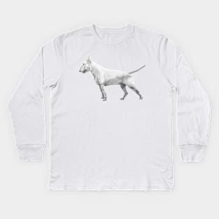 Bull terrier Kids Long Sleeve T-Shirt